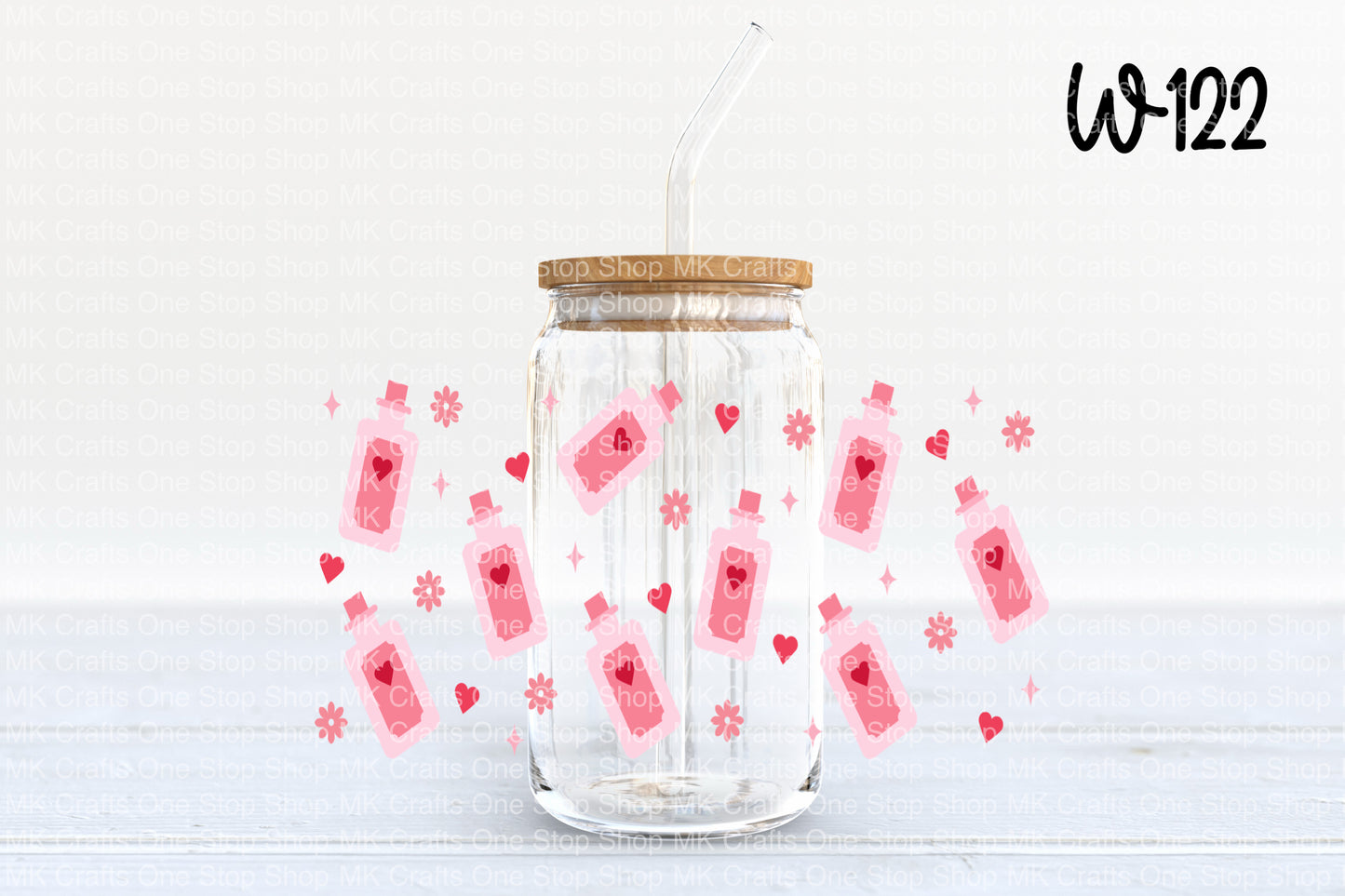 UV DTF 16 oz. Tumbler Wrap (W-122)