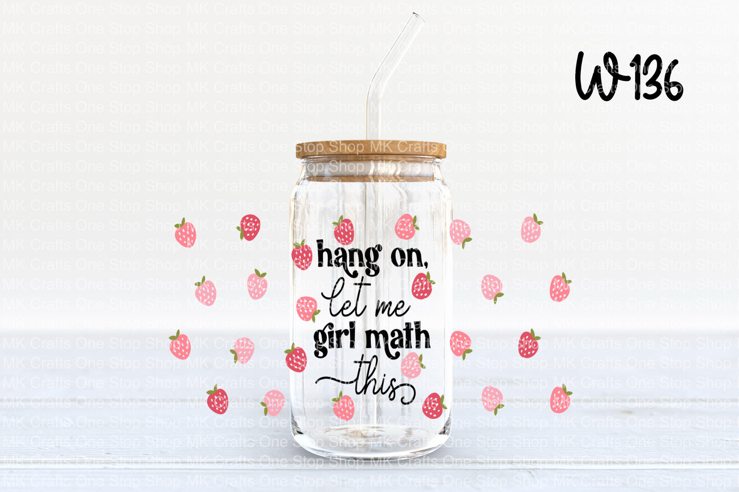 UV DTF 16 oz. Tumbler Wrap (W-136)
