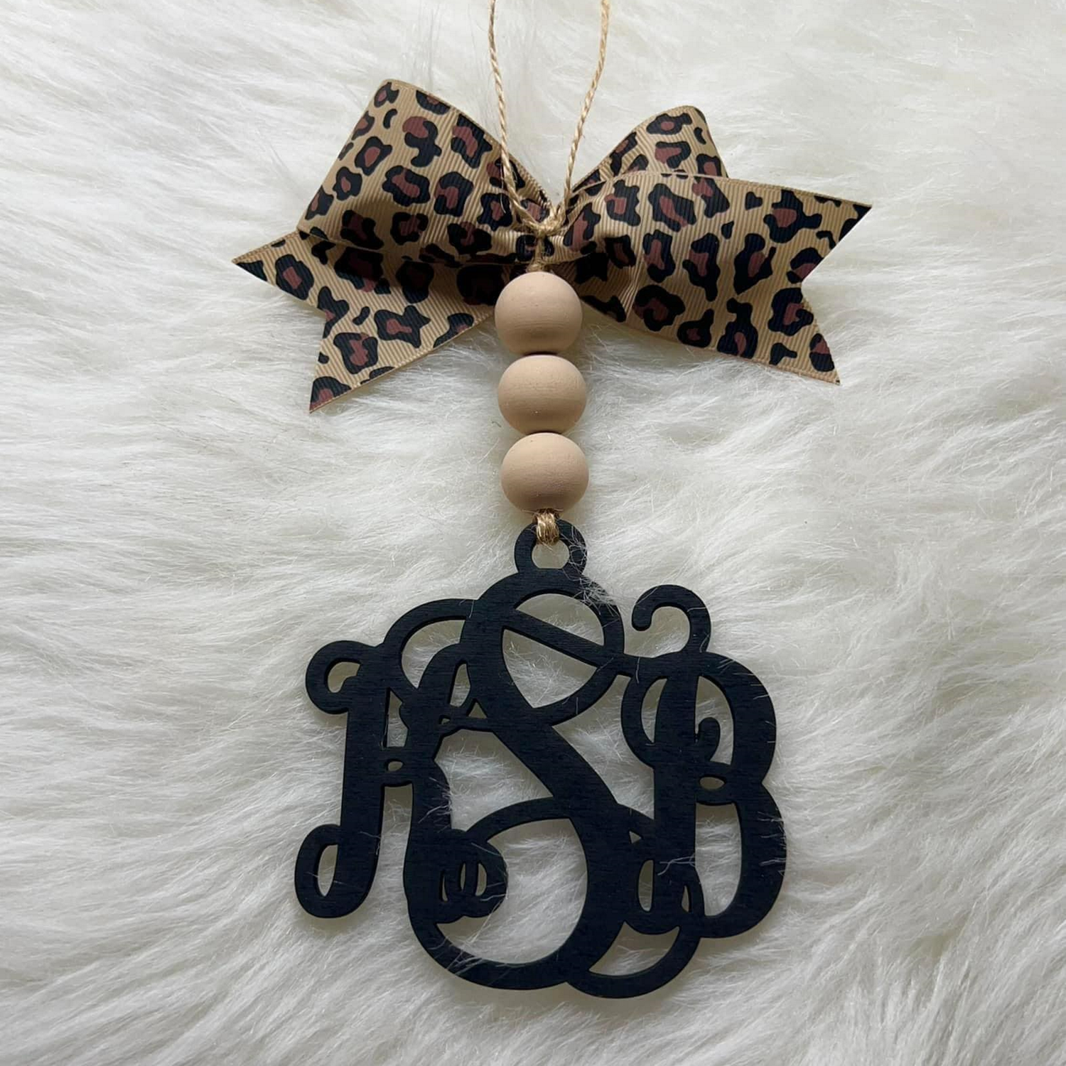 Wood Car Charms