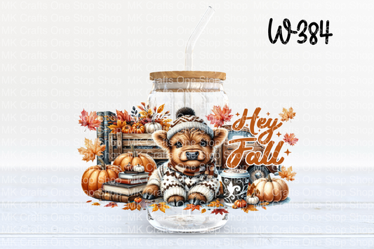 UV DTF 16 oz. Tumbler Wrap (W-384)