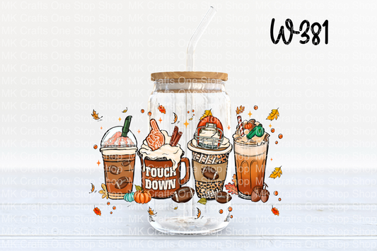 UV DTF 16 oz. Tumbler Wrap (W-381)