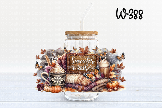 UV DTF 16 oz. Tumbler Wrap (W-388)