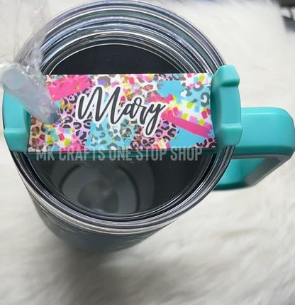 Personalized Acrylic Tumbler Tag