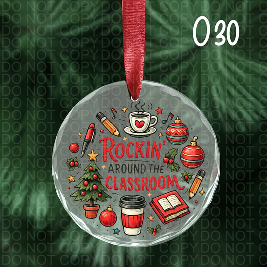 Ornament UV DTF Decals (O-030)