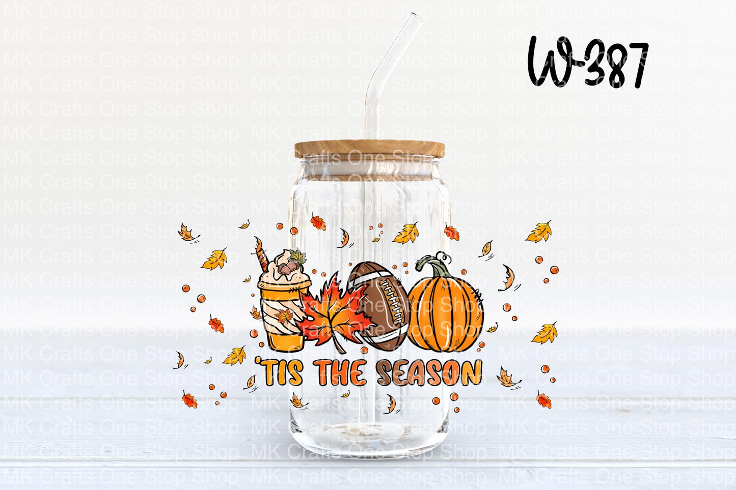 UV DTF 16 oz. Tumbler Wrap (W-387)