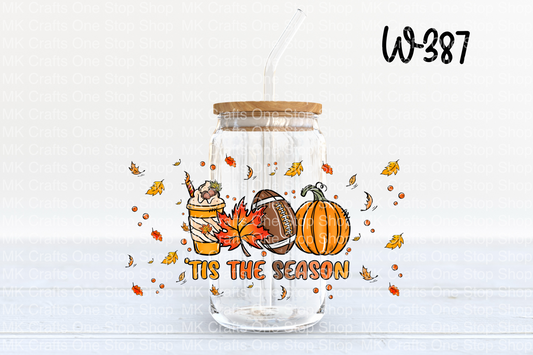 UV DTF 16 oz. Tumbler Wrap (W-387)