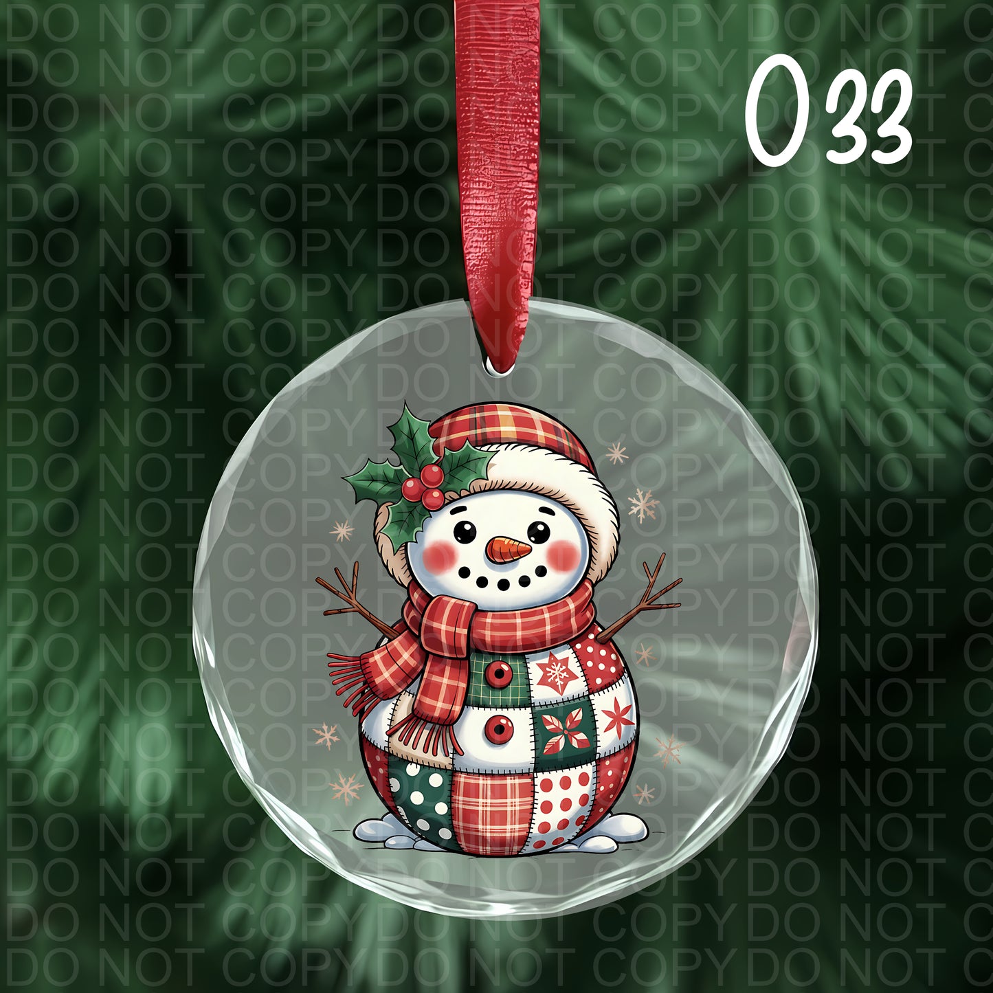 Ornament UV DTF Decals (O-033)