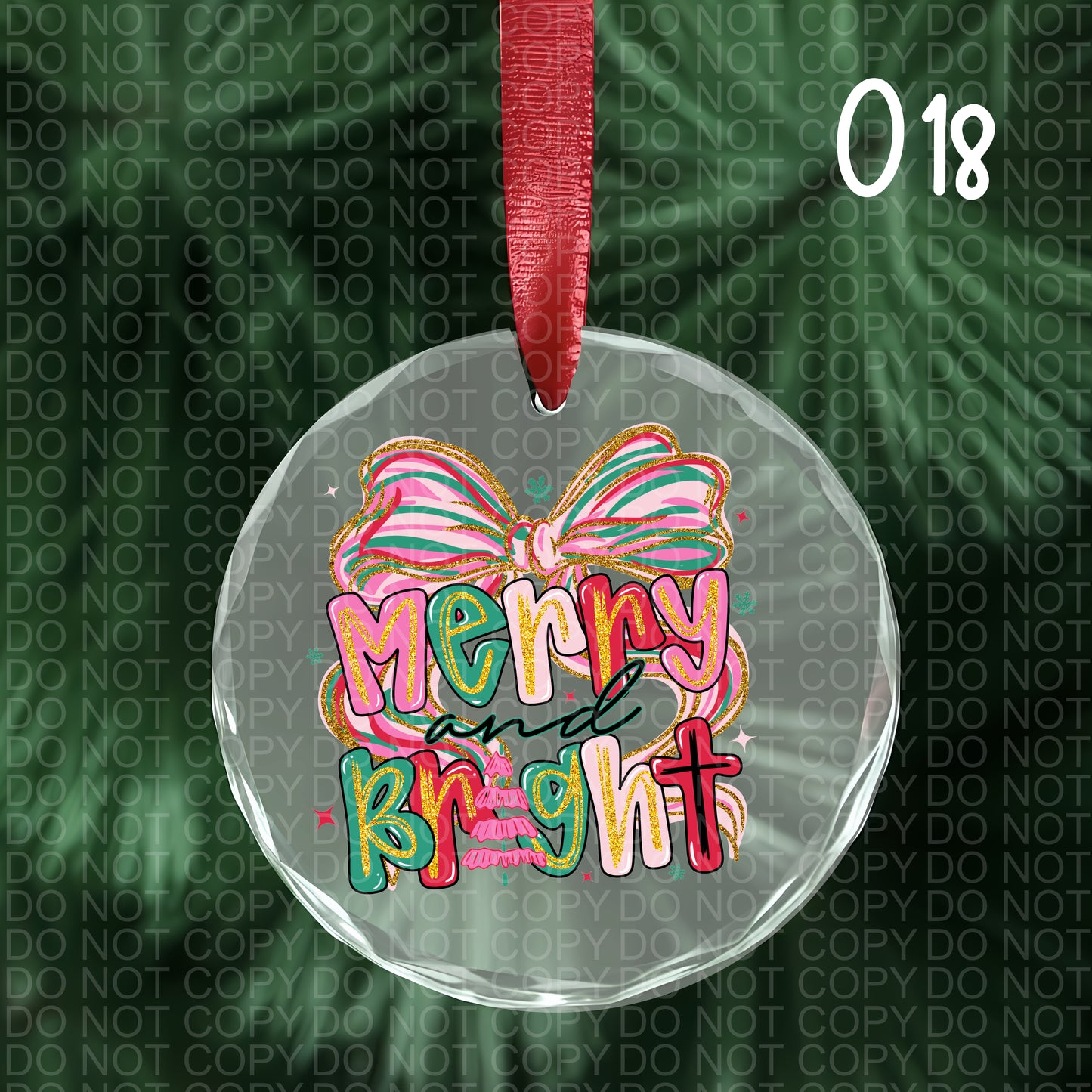 Ornament UV DTF Decals (O-018)