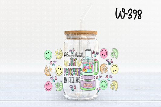 UV DTF 16 oz. Tumbler Wrap (W-398)