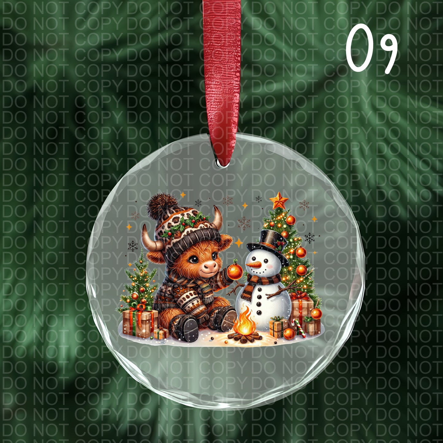 Ornament UV DTF Decals (O-009)