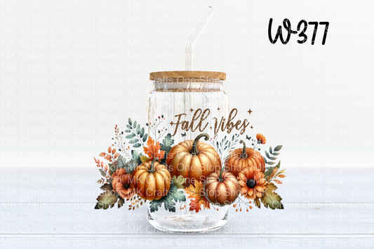 UV DTF 16 oz. Tumbler Wrap (W-377)