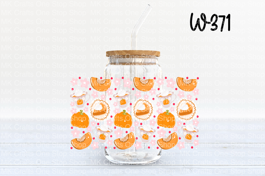 UV DTF 16 oz. Tumbler Wrap (W-371)