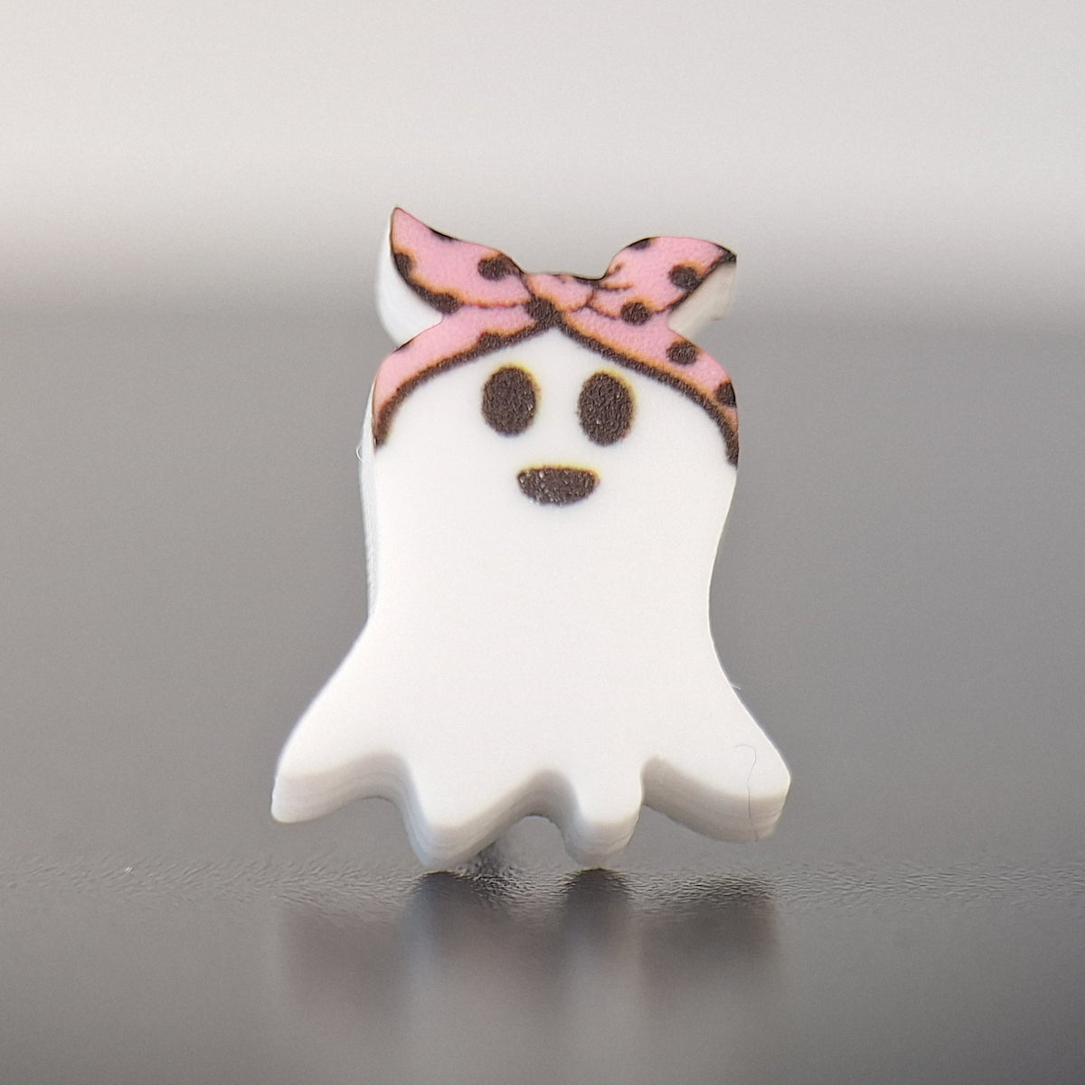 Ghost Bandana Stud Earrings