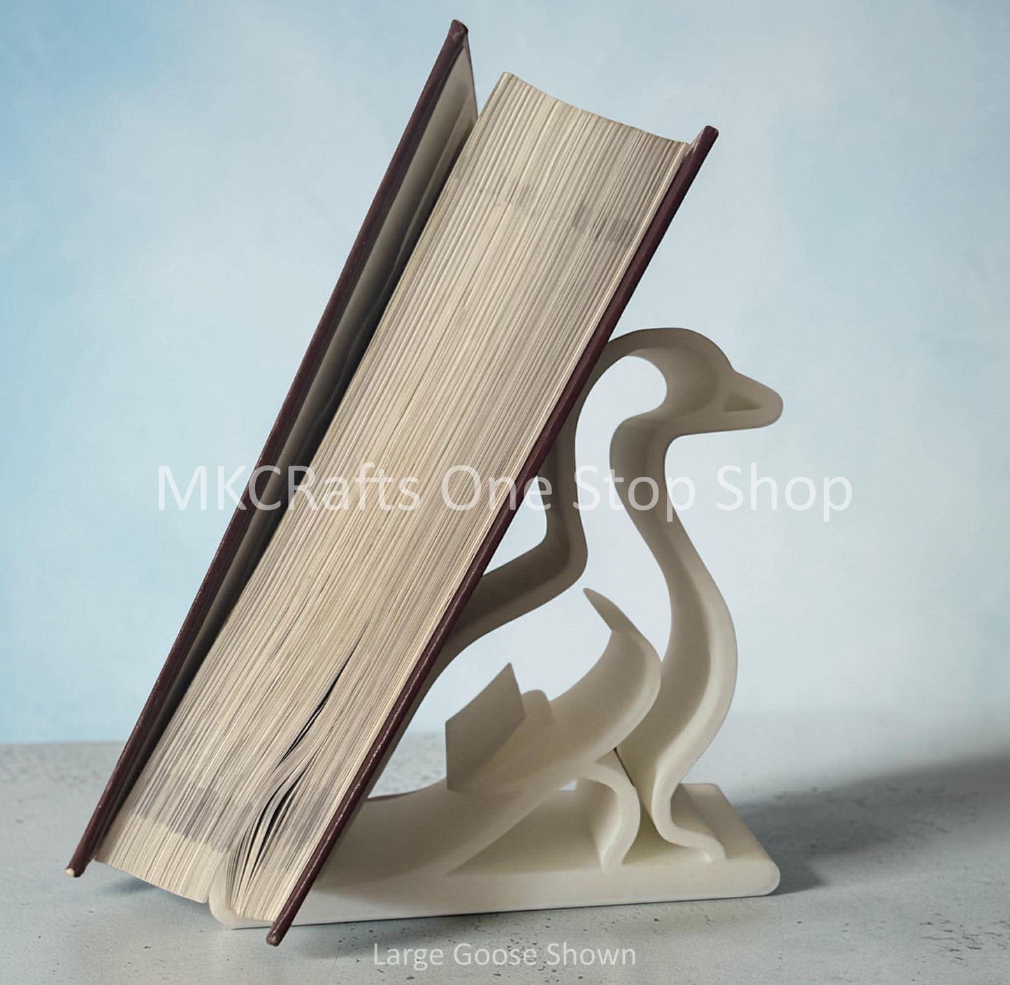 3D Printed Goose Multi-Use Holder Phone/Tablet/Book etc.
