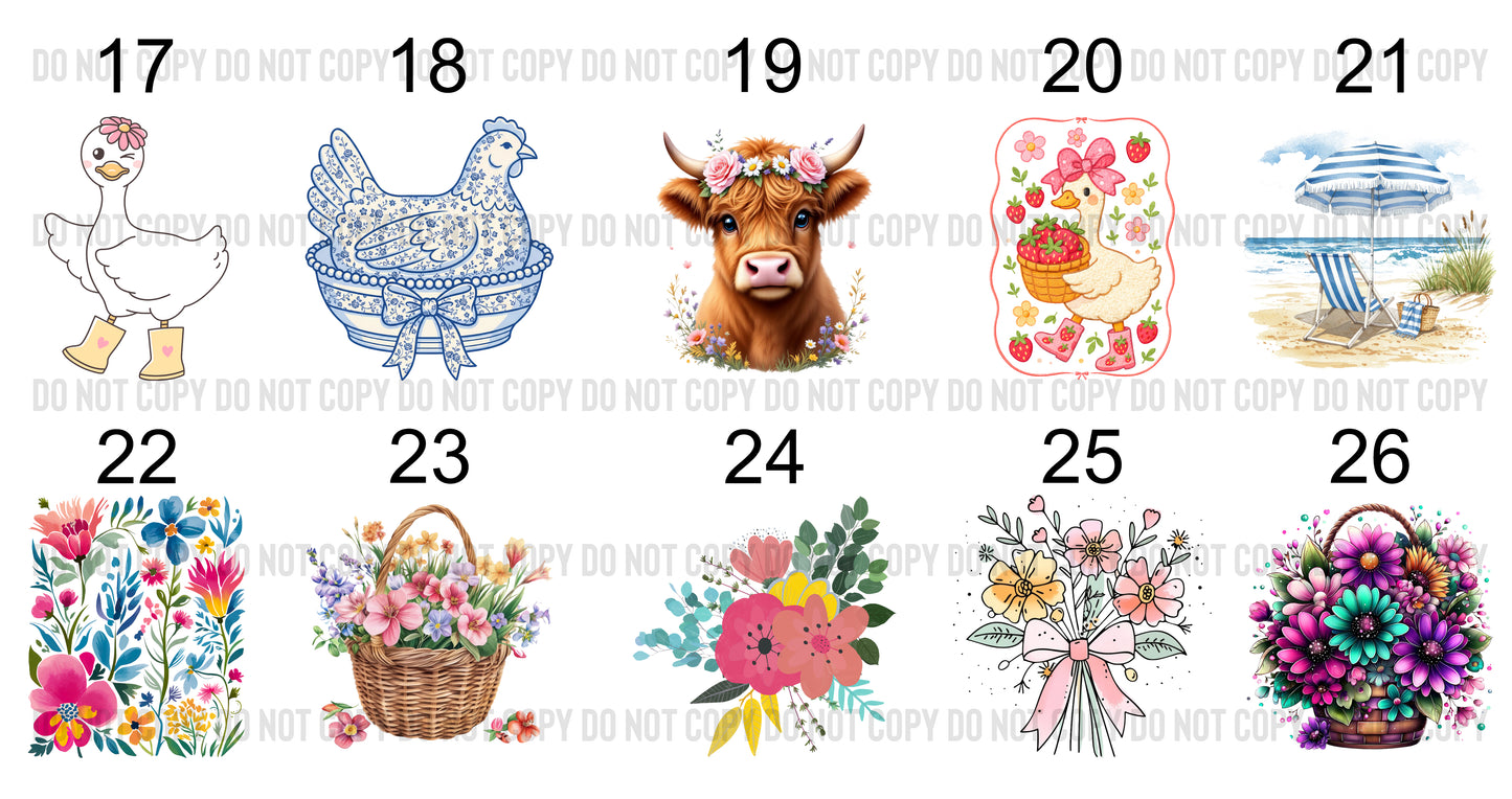 3D soap holder interchangeable piece