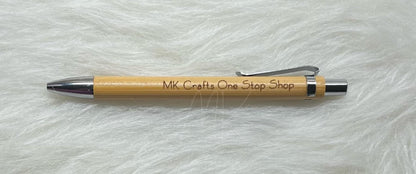 Bamboo affirmation pens (Bulk discounts read for more)