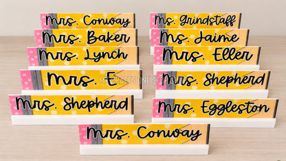 Desk Name Plate
