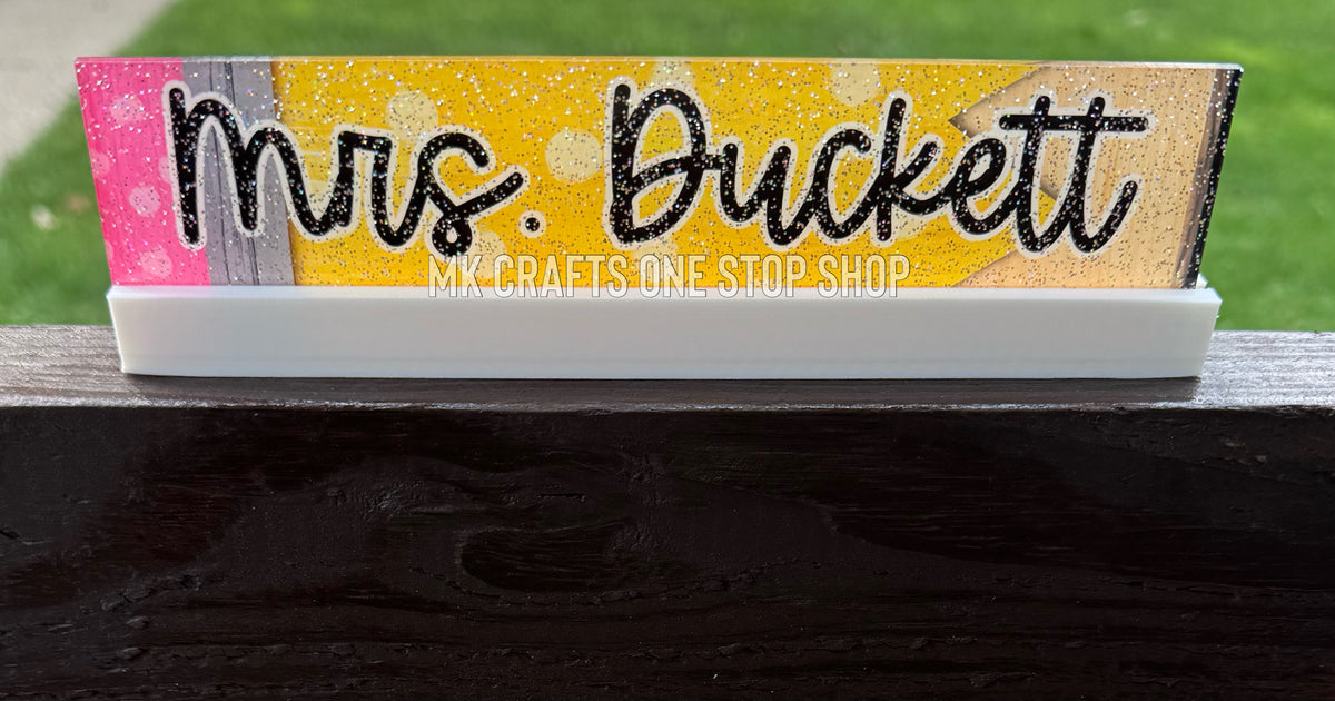 Desk Name Plate