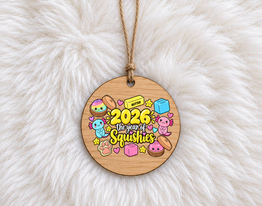 2026 year of the squishies ornament