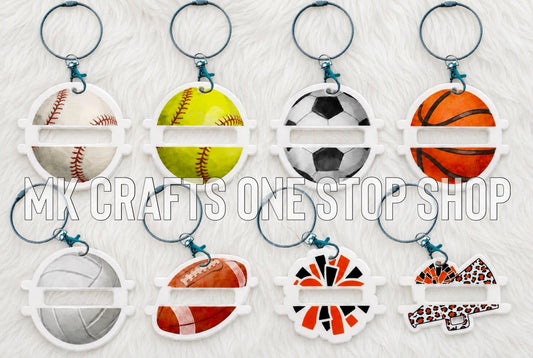 Hair tie holder keychain