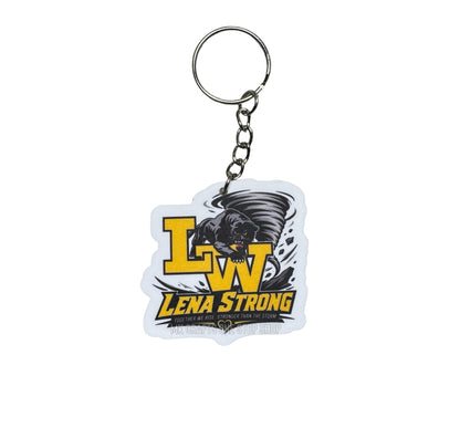 2” Lena Strong keychain