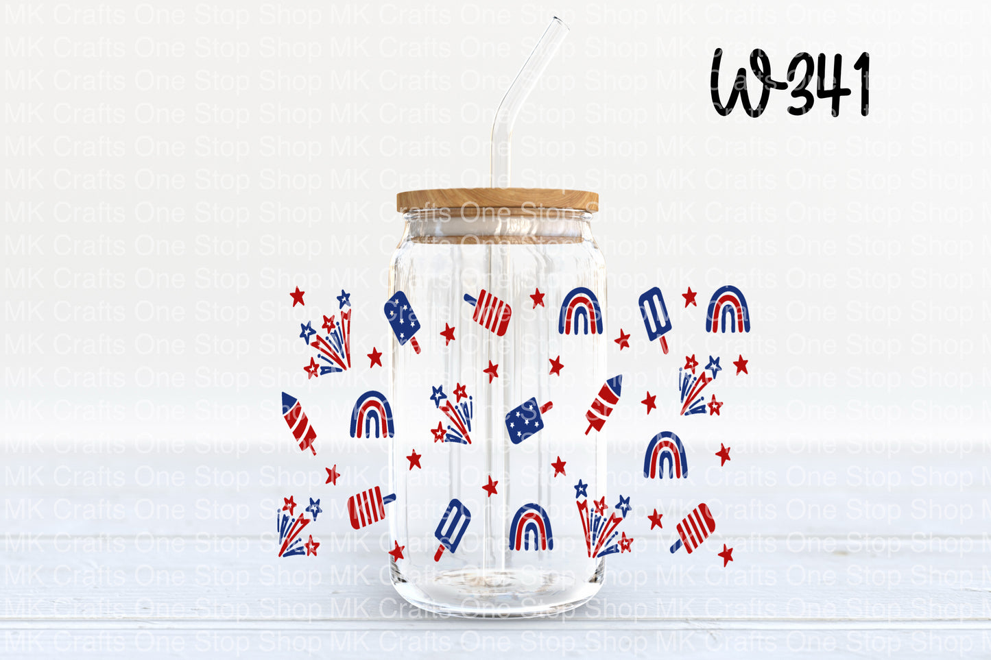 UV DTF 16 oz. Tumbler Wrap (W-341)