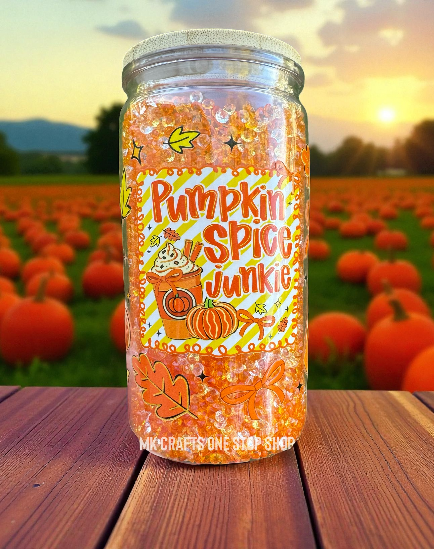 16 oz. Diamond Snow Globe Tumbler
