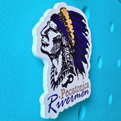 Pecatonica Rivermen Bogg Charm