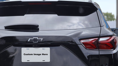 Personalized Image License Plate