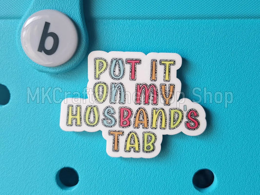 Marital Humor Bogg Bag Charm