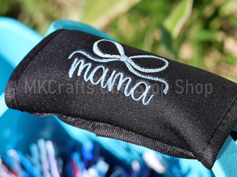 Personalized Embroidered Bogg Bag Handle Wrap