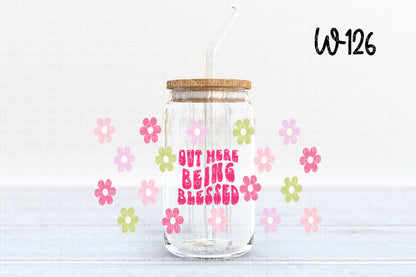 UV DTF 16 oz. Tumbler Wrap (W-126)